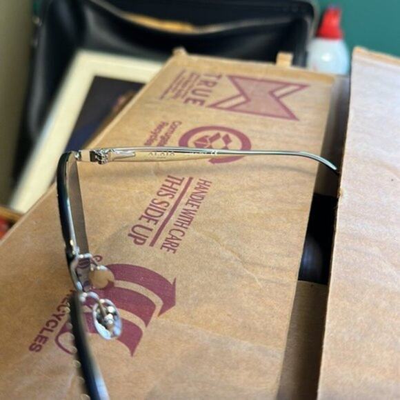 ALAÏA 61mm Cat Eye Sunglasses silver blue - Picture 7 of 12